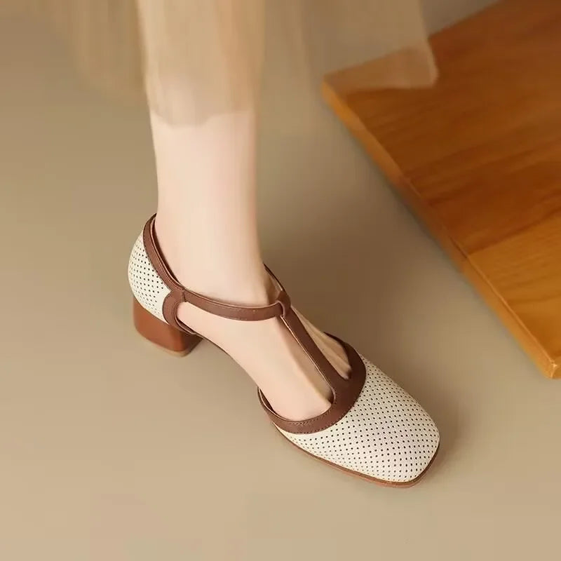 Weronika | Ortopedyczne buty na średnim obcasie